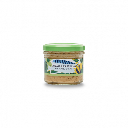 Concassé d'artichaut aux maquereaux