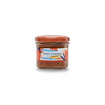 Confit d'oignons aux anchois