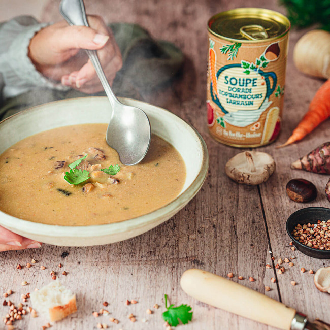 Soupe Dorade Topinambours Sarrasin