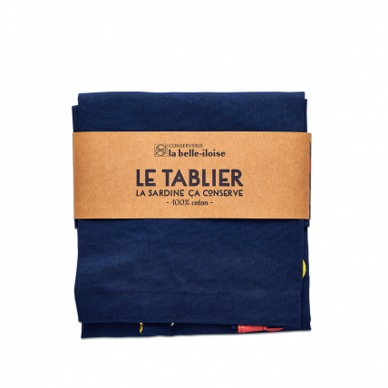 Le Tablier adulte  « La sardine, ça conserve ! »