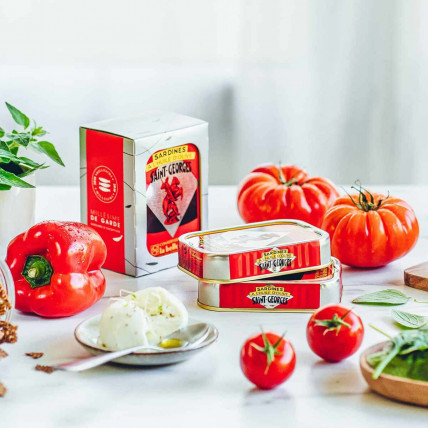 Sardines à l'Huile d'olive St-Georges - Millésime de garde 2020