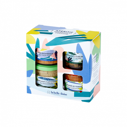 Groente- en visspreads - Assortiment van 4 glaasjes