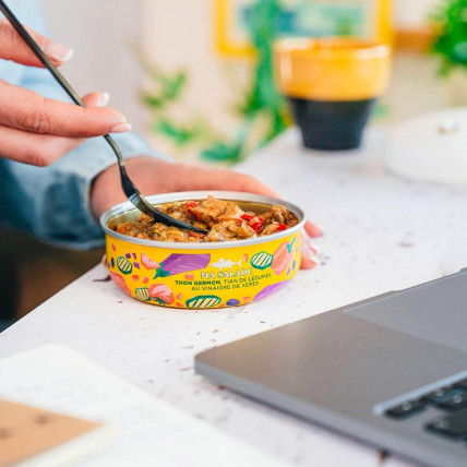 Salade Thon et Tian de légumes au Vinaigre de Xérès