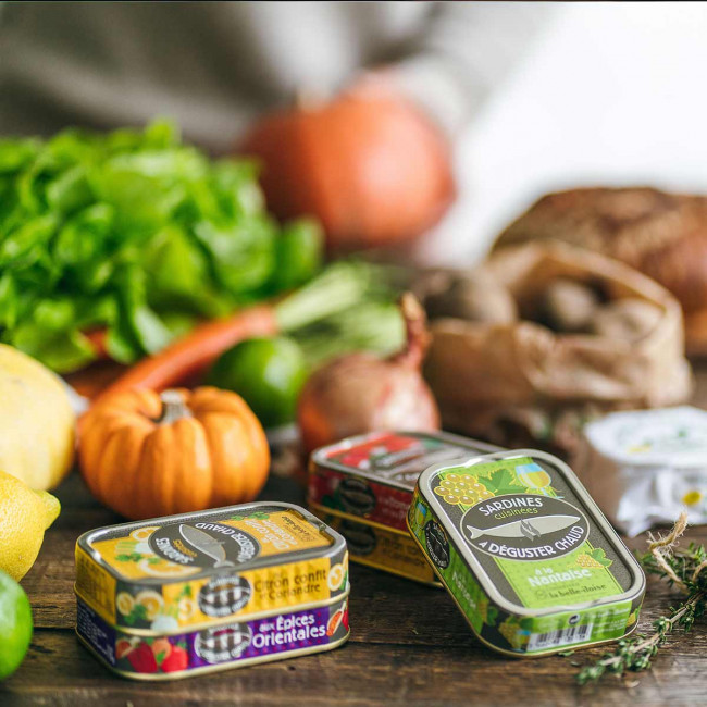 Sardines met Oosterse Kruiden warm serveren