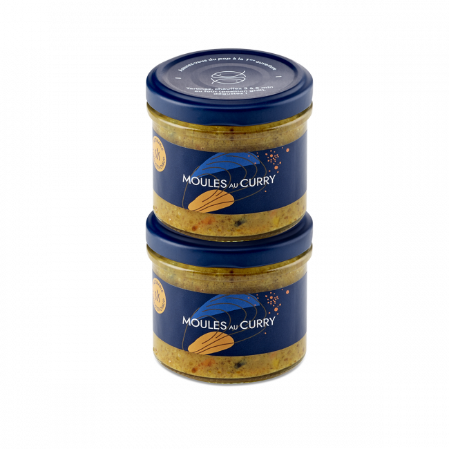 Tartinable Moules au Curry à déguster chaud
