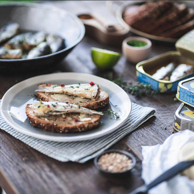 Assortiment Sardines à déguster chaud - 5 recettes