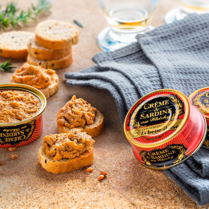 Visspreads - Assortiment van 7 blikken