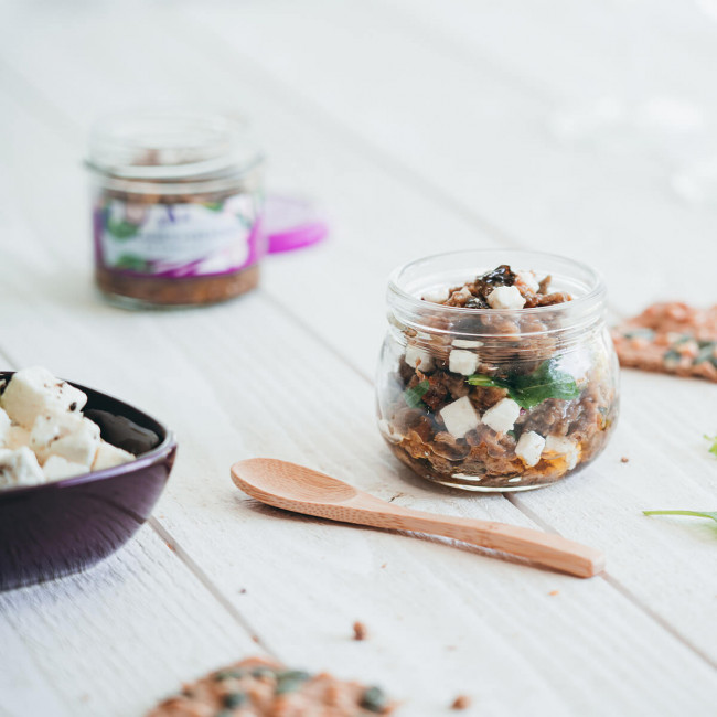 Concassé d'Aubergines et Cabillaud