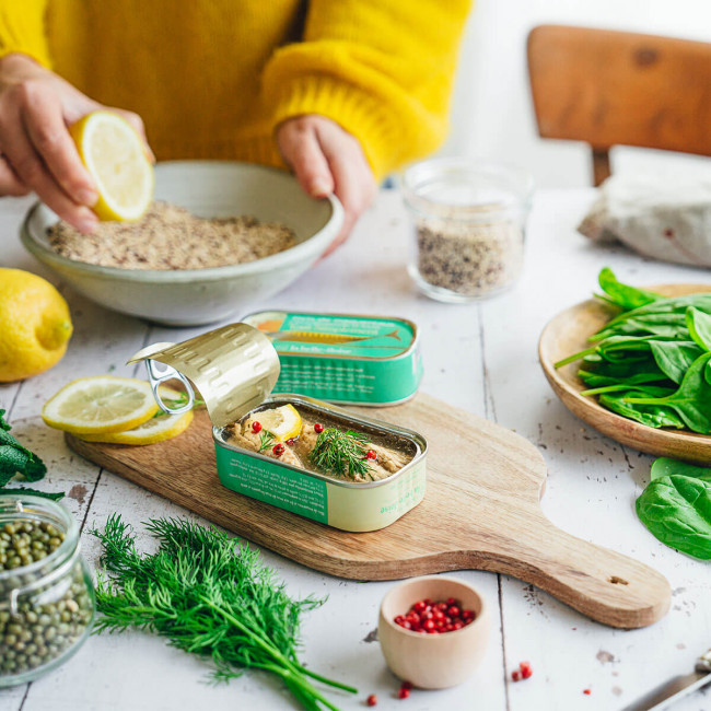 Maquereaux Citron bergamote et Aneth