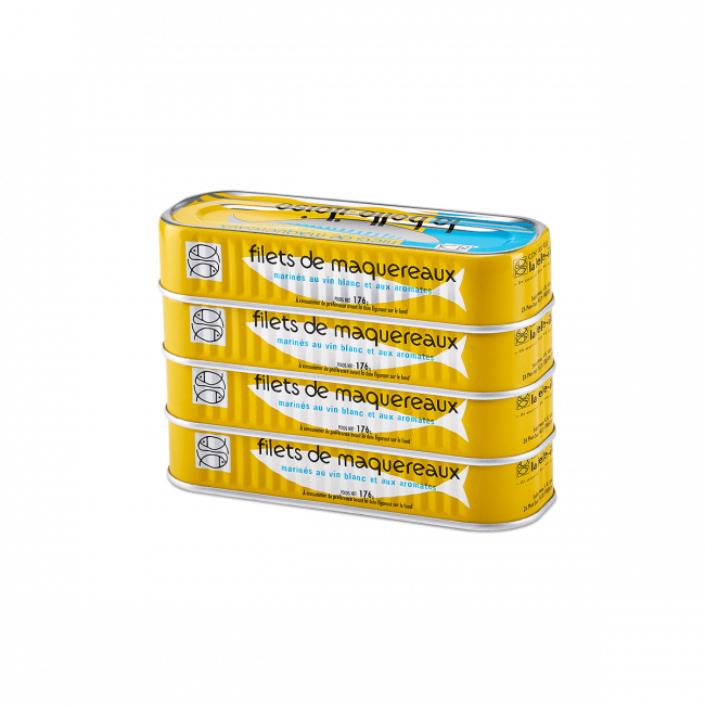 Makreel witte Wijn en Kruiden