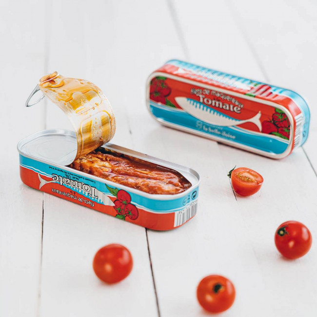 Filets de maquereaux à la tomate