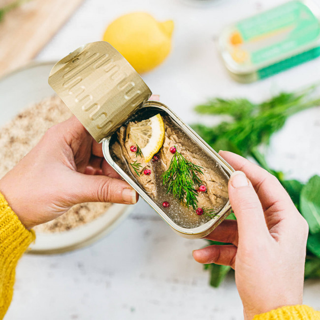 Maquereaux Citron bergamote et Aneth