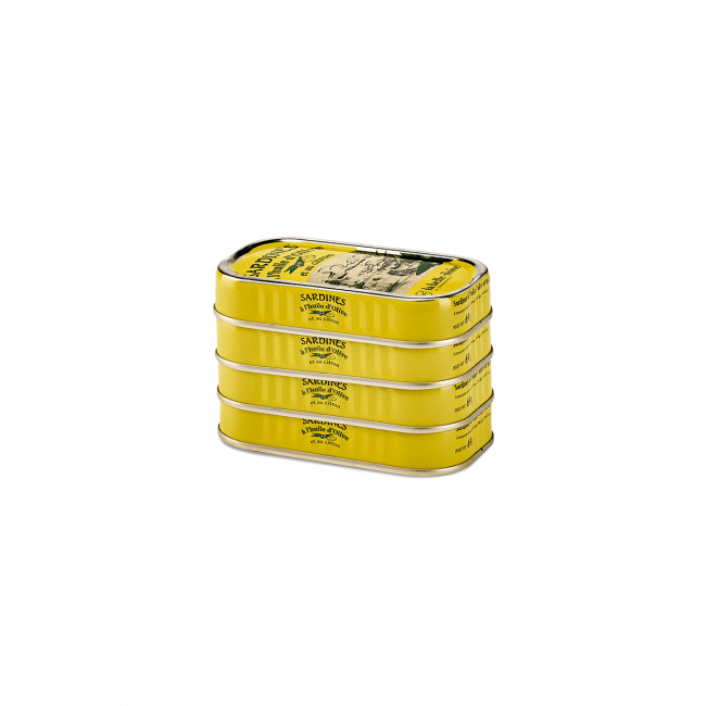 Sardines à l'Huile d'olive et Citron