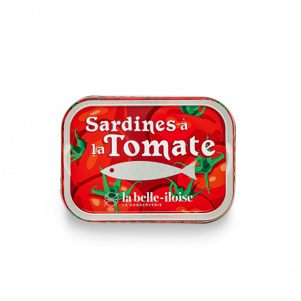 Sardines à la tomate et huile de tournesol