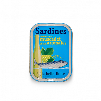 Sardines marinées au muscadet et aromates