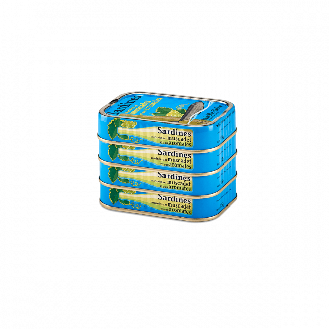 Sardines met Muscadet en Kruiden