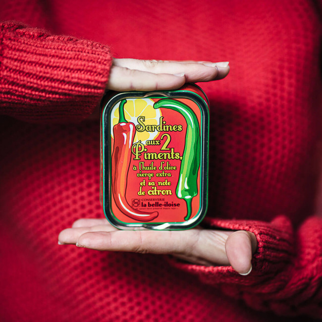 Sardines 2 piments et sa note de citron