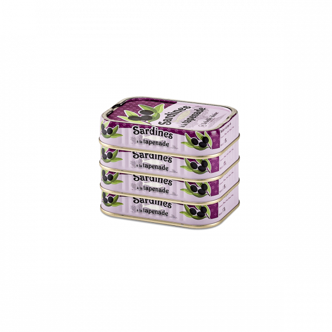 Sardines met Tapenade