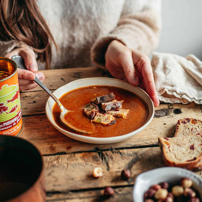 Soupe de poissons de roche aux saveurs de Provence