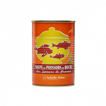 Soupe de poissons de roche aux saveurs de Provence
