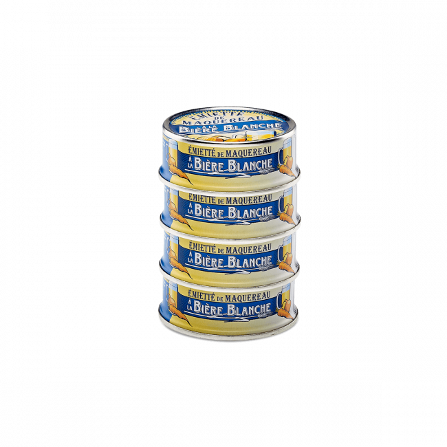 Makreelvlokken met Witbier