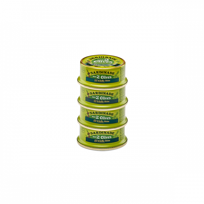 Sardinade met 2 Olijven