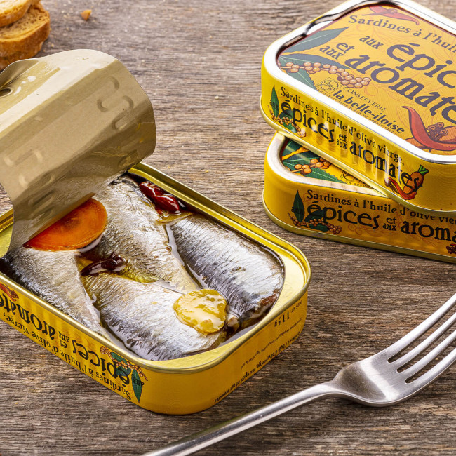 Assortiment Sardines Glénan