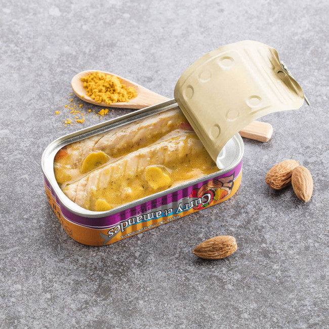 Assortiment van 7 Makreelfilets 112,5g