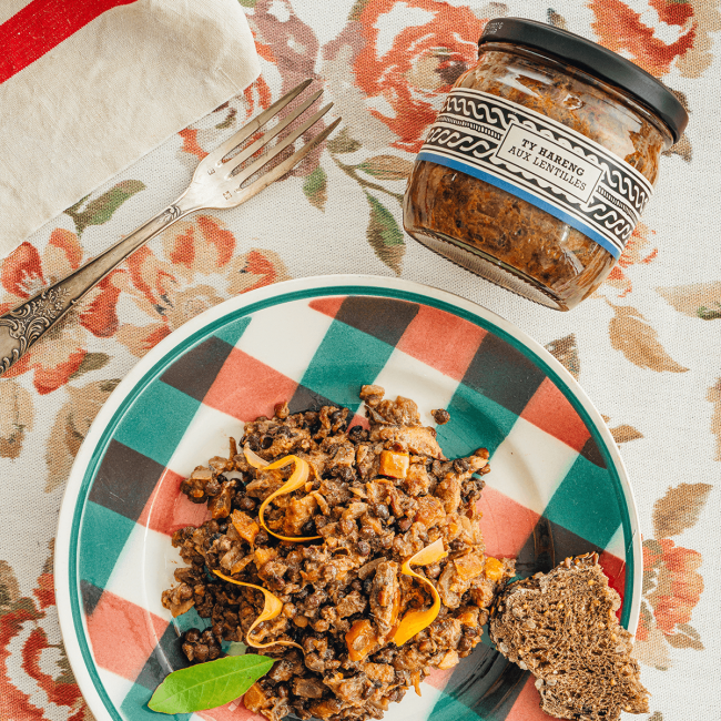 Petit Plat - Ty hareng aux lentilles