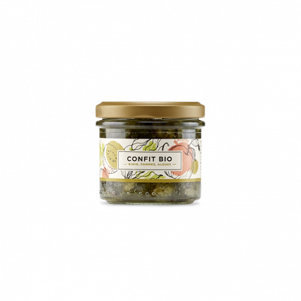 Confit bio Kiwis Pommes Algues
