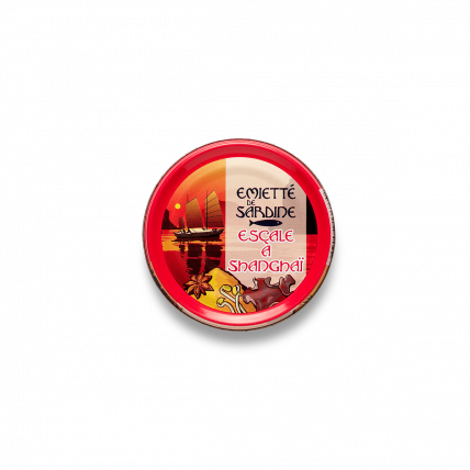 Sardinevlokken Shanghaï tussenstop