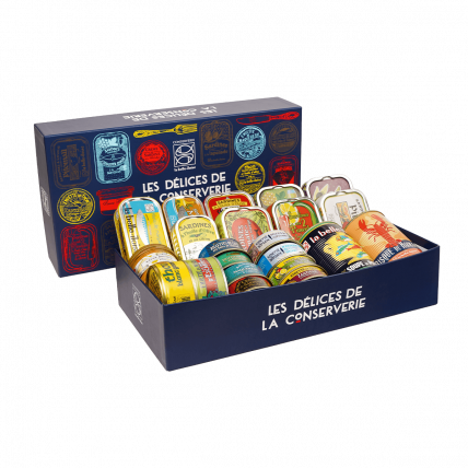 Kleine doos - Les Délices de la Conserverie -  22 recepten