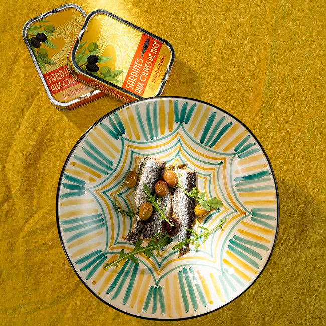 Sardines met Olijven van Nice
