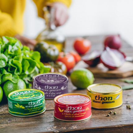 Assortiment witte Tonijn - 4 recepten