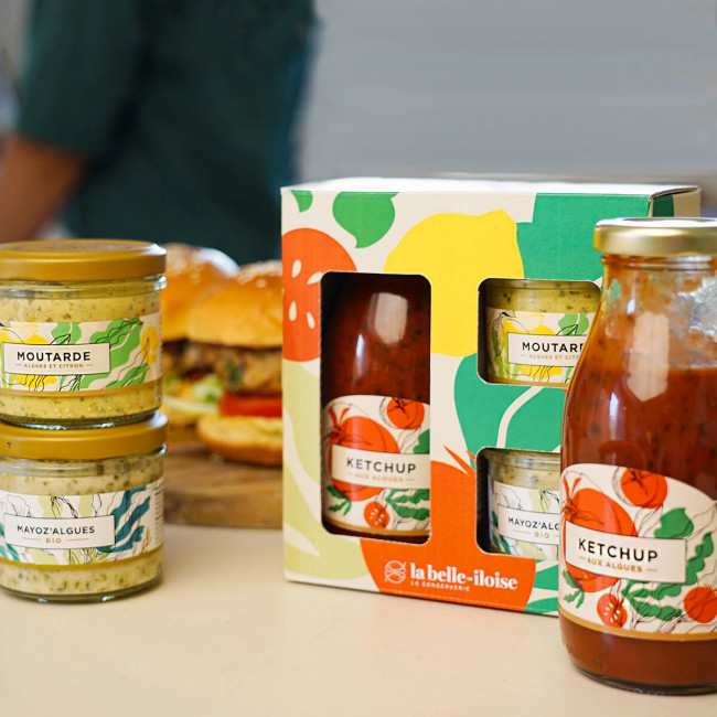 Trio de Sauces aux Algues