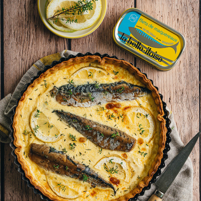 Makreel witte Wijn en Kruiden