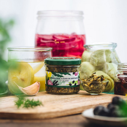 Tartaar van Bretonse Algen en Olijven