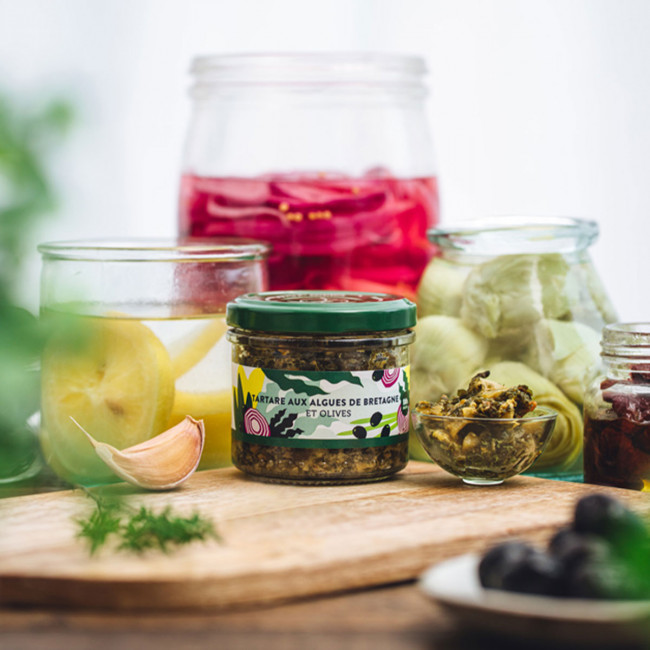 Tartare Algues de Bretagne et Olives