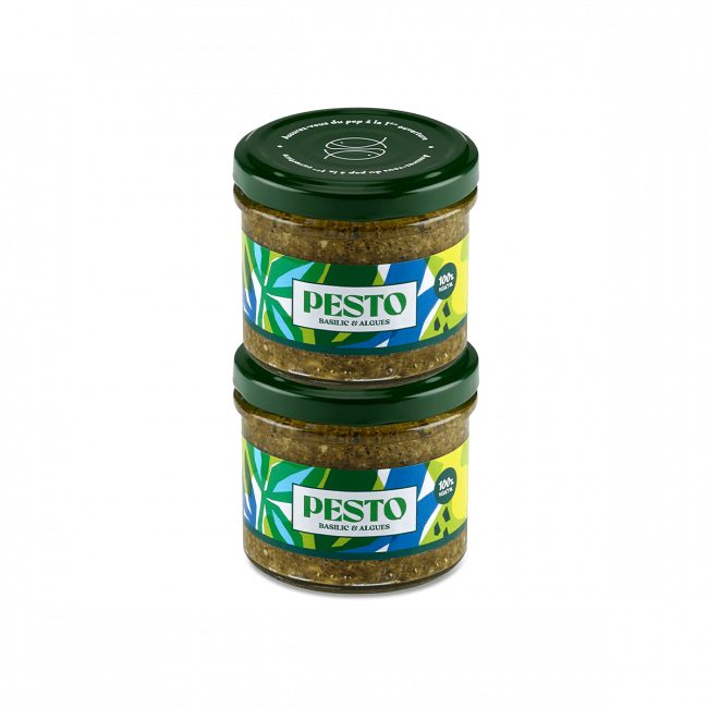 Pesto van Basilicum en Zeewier
