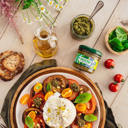 Pesto van Basilicum en Zeewier