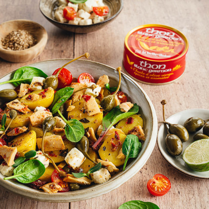 Thon blanc germon Épices et aromates