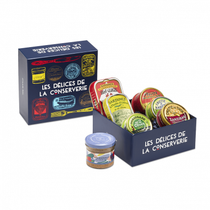 Petit Coffret - Les Délices de la Conserverie - 7 recettes