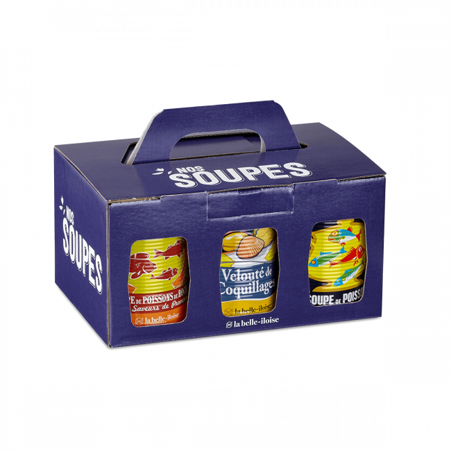 Assortiment 6 Soupes de Poissons