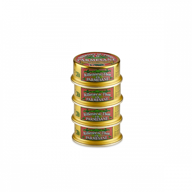 Rillettes van Tonijn met parmezaan